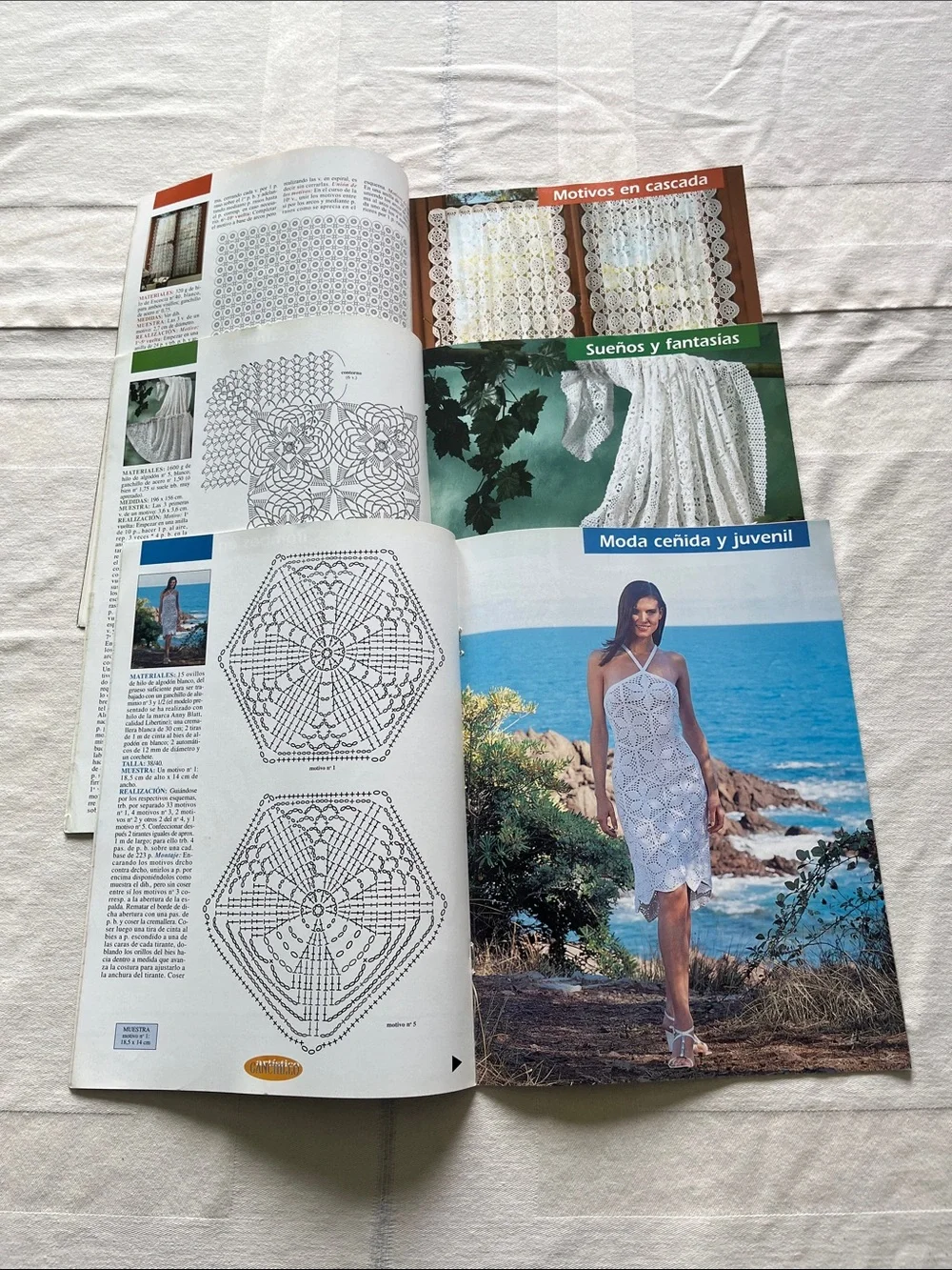 Vintage Collection Ganchillo Artístico Crochet Magazines Bundle Of 12 Issues